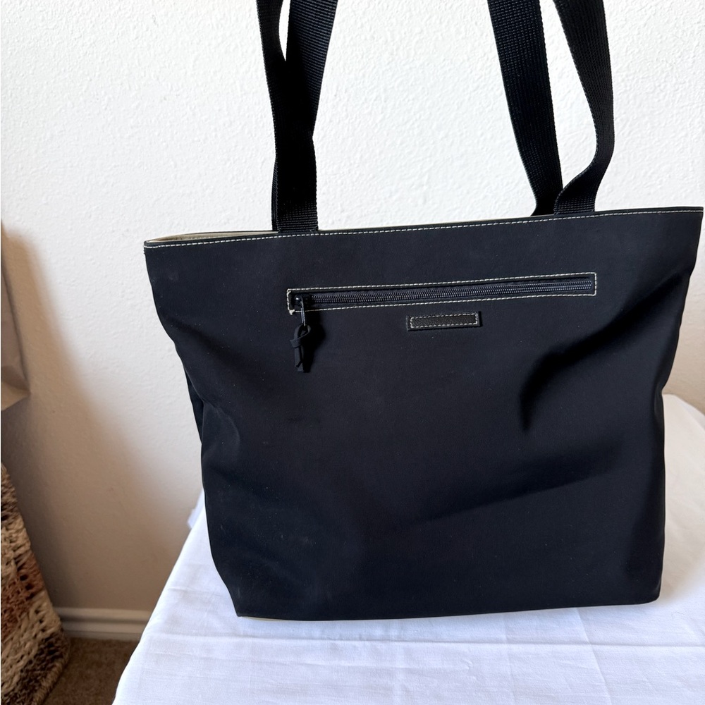 Kathy ireland Nylon Black Tote Bag